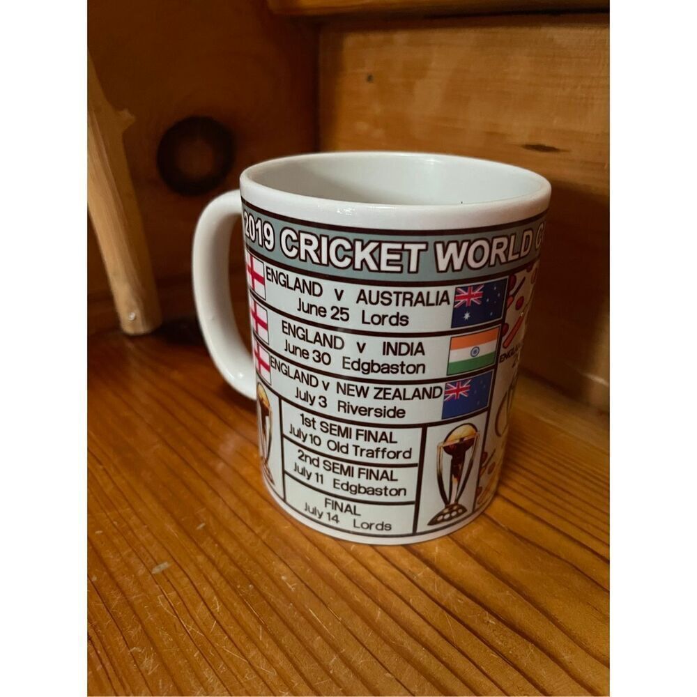 2019 Cricket World Cup commemorative mug